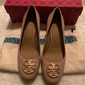 Tory Burch Medallion Wedge